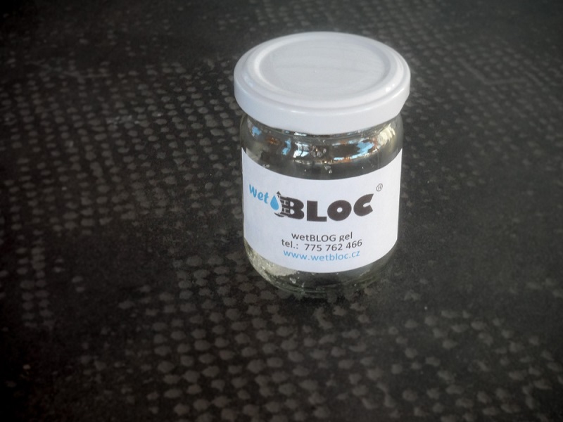 wetBLOC gel - obal produktu